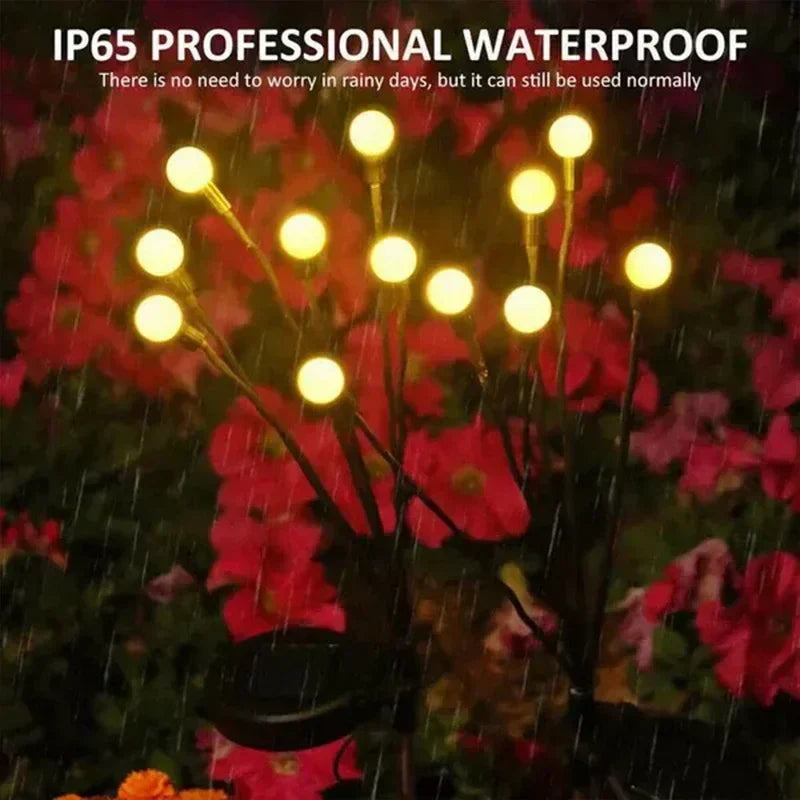 Axyaa Solar Swaying Light: Outdoor Garden Decorative Lights for Yard, Patio, Pathway
