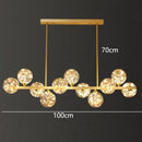 Axyaa Modern LED Pendant Light Chandeliers for Living Room and Dining Room