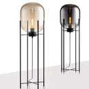 Axyaa Glass Floor Lamp for Nordic Living Room Decor