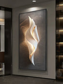 Axyaa LED Abstract Mural Wall Lamp for Bedroom, Living Room, Study & Staircase