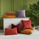 Axyaa Velvet Pillow Covers - Soft Decorative Cushion Cases for Home Decor