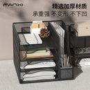 Axyaa Desktop Metal File Rack & Book Stand for Office Organization