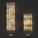 Axyaa Luxury Crystal Wall Lamp for Modern Living Room Decorhe