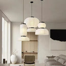 Noguchi Style Pendant Light by Axyaa- Japanese Rice Paper Lamp for Homestay Living Room