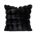 Axyaa Faux Rabbit Fur Pillow Cover for Sofa, Bed, or Chair - Soft, Fluffy, Decorative