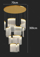 Axyaa Modern LED Pendant Light Chandeliers for Living Room