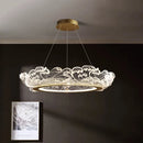 Axyaa Modern Pendant Chandelier LED Ceiling Light for Dining Living Room
