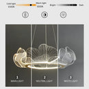 Axya Modern Acrylic LED Pendant Light for Home Decor and Lighting Fixtures