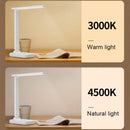 Axyaa LED Desk Lamp: Rechargeable, Dimmable, Touch Control, Foldable, Eye-Friendly