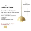 Axyaa Flower Bud Pendant Light: Nordic Design for Bedroom, Bar, or Restaurant