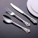 Axyaa Western Stainless Steel Cutlery Set - Luxury Tableware Dinnerware