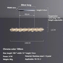 Axyaa Crystal Decorative Ceiling Light for Bedroom and Living Room