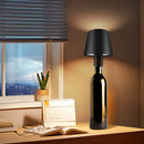 Axyaa LED Wine Bottle Table Lamp - 3 Color Atmosphere Night Decoration