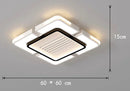 Axyaa LED Bladeless Ceiling Fan Light for Home Decor