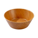 Axyaa Wood Grain Soup Bowl: Japanese Style, Large Capacity Rice Bowl