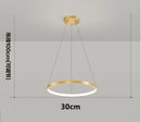 Axyaa LED Ring Pendant Light for Home Decor Lighting Fixtures
