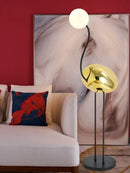 Axyaa Flamingo Corner Floor Lamp | Nordic Design Luxury Art Decor | LED E27 Vertical Stand