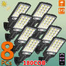 Axyaa Solar Security Light with 3 Modes for Garden Pathways