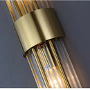 Axyaa Gold LED Wall Lamp: Luxury Indoor Lighting Sconce for Home Decor & Designer Spaces