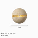 Axyaa Stone Wall Lamp Sconce - Foyer, Dining Room, Bedroom Lighting Fixtures