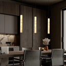 Axyaa Natural Marble Pendant Lights: Modern Luxury Hanging Lamp for Home Decor