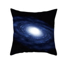 Axyaa Black Hole Polyester Pillowcase - Home Decor Cushion Cover for Sofa, 45X45CM
