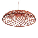 Axyaa Glass Rope Chandelier LED Staircase Restaurant Nordic Living Room Bar Lighting