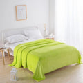 Axyaa Super Soft Reversible Mink Fleece Throw Blanket Twin Queen Size