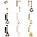 Axyaa Modern Vintage LED Wall Lamp Bedside Sconce E27 Fixture
