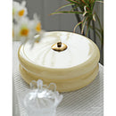 Axyaa Bauhaus Glass Ceiling Lamp, Medieval Cream Style for Living Room, Dining Room