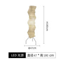 Axyaa Wabi-sabi Rice Paper Floor Lamp LED E27 Indoor Lighting for Home Decor