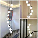 Axyaa Magic Bean LED Chandelier for Elegant Interior Lighting