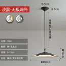 Axyaa Round LED Chandelier for Modern Nordic Minimalist Style Home Décor & Lighting