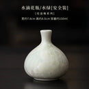 Axyaa Crystal Glaze Water Drop Vase Vintage Hydroponics Plant Pot Flowerpot