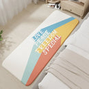 Axyaa Minimalist Bedroom Lamb Wool Floor Mat