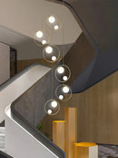 Axyaa Luxe Modern Loft Pendant Light - Stylish & Atmospheric Exhibition Hall Lighting