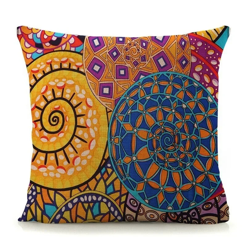 Luxury Abstract Art Pattern Pillow Cover by Axyaa - 45x45cm