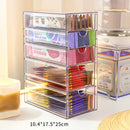 Axyaa Acrylic Coffee & Tea Storage Organizer Box - Dustproof Capsule Drawer Container