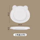 Axyaa Ceramic Premium Meal Plate for Breakfast, Western Desserts, and Afternoon Tea