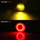 Axyaa LED Angel Eye Fog Lamp for Nissan Altima Sylphy Bluebird Versa Urvan