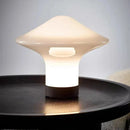 Axyaa LED Glass Table Lamp Postmodern Design for Restaurant Bedroom Lighting