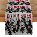 Axyaa Halloween Hand Figure Table Runner for Farmhouse Dining, Wedding Party Decor