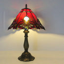 Axyaa Luxury Color Glass Table Lamp for Living Room Bedroom Study and Hotel