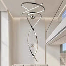 Axyaa Staircase Chandeliers LED Pendant Light Lamps for Modern Home Decor