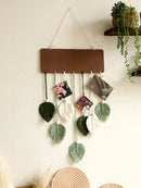 Axyaa Handmade Macrame Leaves Wall Hanging - Boho Home Decor