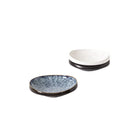 Axyaa 8-inch Ceramic Round Bowl - Thick Edge, Anti-Scald, Retro Design