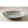 Axyaa Japanese Retro Ceramic Tableware Oval Bowl Salad Plate Set