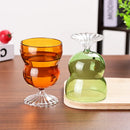 Axyaa 300ML Colored Glass Cup Water Bottle Coffee Tea Drinkware Mug