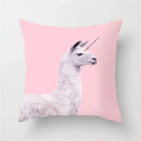 Axyaa Cartoon Animal Pillowcase 45x45cm Home Sofa Car Decor