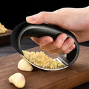 Axya Stainless Steel Garlic Press Squeezer Mincer Kitchen Accessories